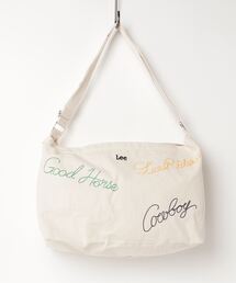 Lee（リー）の「Lee/リー　チェーンステッチデザイン2WAYBIGキャンバスショルダーバッグ（ショルダーバッグ・メンズ）」