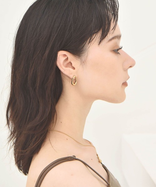 LHME(エルエイチエムイー)の「【WEB限定】”Aqua”サークルピアス/サージカルステンレス(金属アレルギー対応)【LHME / エルエイチエムイー】(ピアス(両耳用)・レディース・シルバー/ゴールド・ONE SIZE)」の20枚目の写真