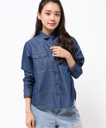 E hyphen world gallery | *4.5OZデニムシャツ(シャツ/ブラウス)