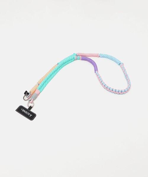 A SCENE(エーシーン)の「<A SCENE>Design paracord shoulder/スマホショルダー(スマホグッズ・レディース・オリーブ/ブラック/レッド/シルバー/オレンジ/その他1・FREE)」の6枚目の写真