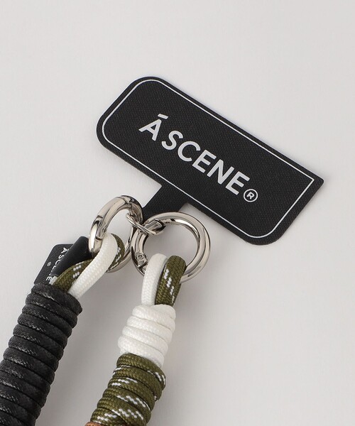 A SCENE(エーシーン)の「<A SCENE>Design paracord shoulder/スマホショルダー(スマホグッズ・レディース・オリーブ/ブラック/レッド/シルバー/オレンジ/その他1・FREE)」の11枚目の写真