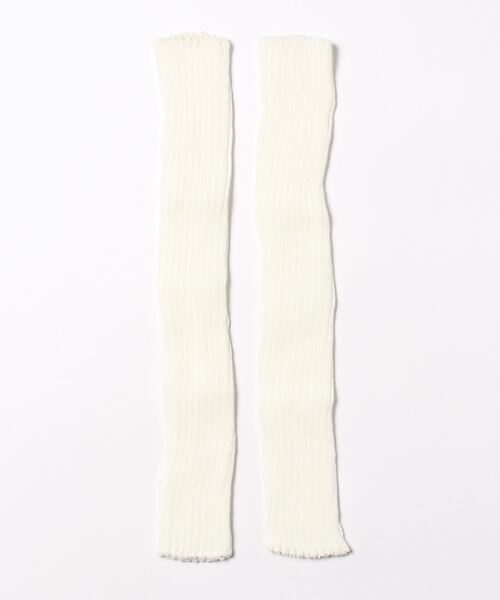 Mayree（メイリー）の「【float】リブニット 無地 レッグウォーマー/レッグカバー【50cm】（レッグウォーマー・レディース・ホワイト/ブラック/グレー・FREE）」の4枚目の写真