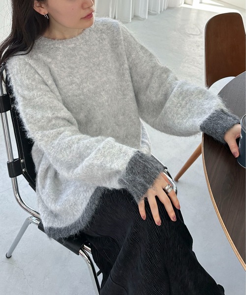 feepur（フェピュール）の「【ハンドウォッシャブル】ウール混バイ