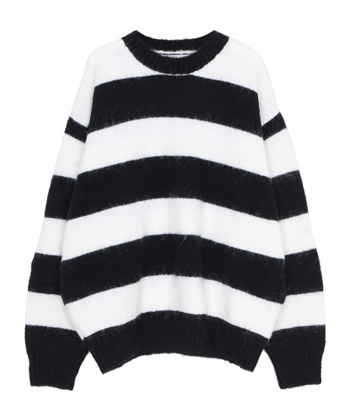 Figments（フィグメンツ）の「ボーダーセーター（ニット/セーター・レディース・ホワイト・FREE）」の7枚目の写真