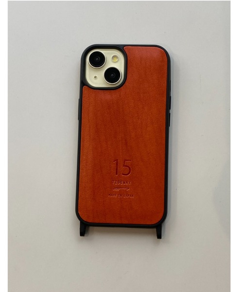 TIDEWAY（タイドウェイ）の「GNZ IPHONE 15(6.1inch)（スマホケース/カバー・レディース・キャメル/グリーン/ブラック/チョコ/ブルー・FREE）」の6枚目の写真