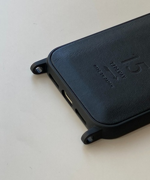 TIDEWAY（タイドウェイ）の「GNZ IPHONE 15(6.1inch)（スマホケース/カバー・レディース・キャメル/グリーン/ブラック/チョコ/ブルー・FREE）」の10枚目の写真