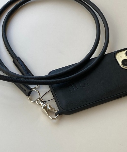 TIDEWAY（タイドウェイ）の「GNZ IPHONE 15(6.1inch)（スマホケース/カバー・レディース・キャメル/グリーン/ブラック/チョコ/ブルー・FREE）」の11枚目の写真