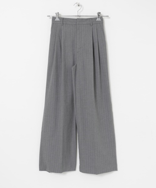 URBAN RESEARCH(アーバンリサーチ)の「ストライプワイドパンツ(その他パンツ・レディース・ネイビー/グレー・38/36)」の19枚目の写真