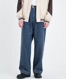 Jieda（ジエダ）の「DRAPING DENIM PANTS（デニムパンツ）」