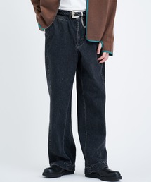 Jieda | DRAPING DENIM PANTS(デニムパンツ)