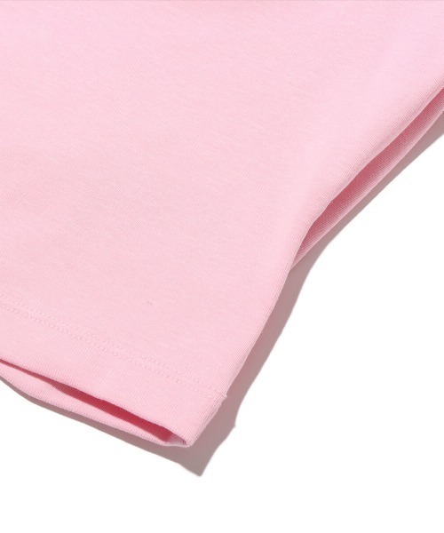 adidas（アディダス）の「adidas 3 S BABY TEE / アディダス スリーストライプス ベイビー Tシャツ（Tシャツ/カットソー・レディース・ホワイト/ピンク/パープル・S/M/L）」の8枚目の写真