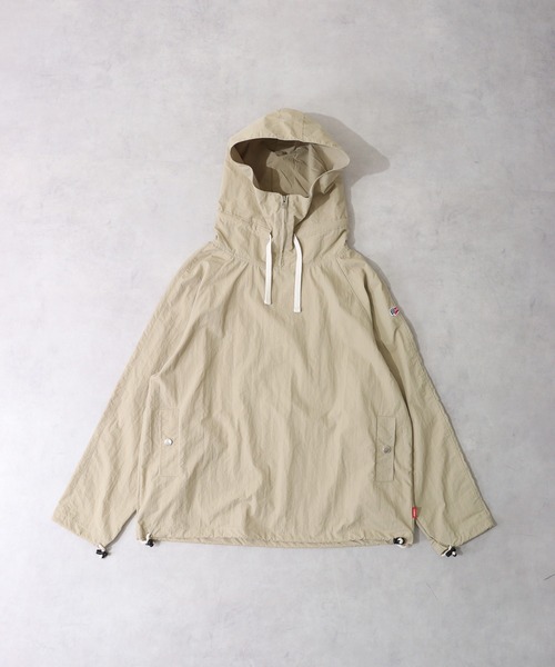 LUMBER(ランバー)の「LUMBER アノラックパーカー(ナイロンジャケット・メンズ・ベージュ/カーキ/ネイビー/ブラック・M/L/S)」の8枚目の写真