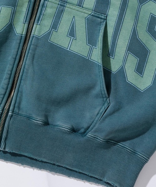 XLARGE（エクストララージ）の「COLLEGE LOGO PIGMENT DYED ZIP