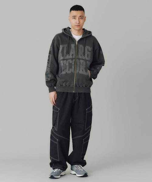 XLARGE（エクストララージ）の「COLLEGE LOGO PIGMENT DYED ZIP