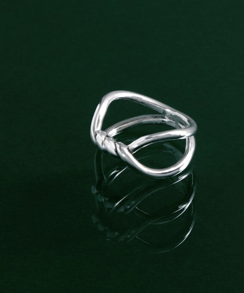 【YArKA/ヤーカ】center twist crossing ring [EAWNC4] / センターツイストリング（リング）｜YArKA（ヤーカ）