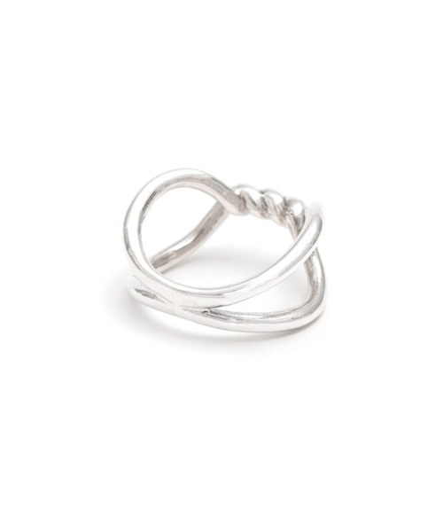 【YArKA/ヤーカ】center twist crossing ring [EAWNC4] / センターツイストリング（リング）｜YArKA（ヤーカ）