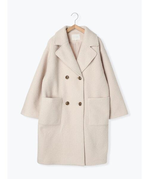 ehka sopo（エヘカソポ）の「ブークレーミドル丈チェスターコート