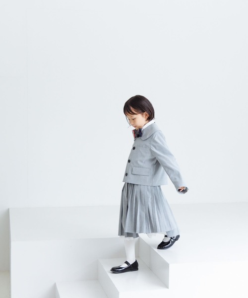 LOWRYS FARM（ローリーズファーム）の「TRプリーツスカート　 986298（スカート・キッズ・グレー/ブラック/ネイビー・130cm/120cm）」の9枚目の写真