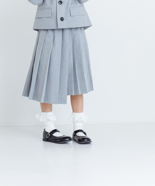 LOWRYS FARM（ローリーズファーム）の「TRプリーツスカート　 986298（スカート・キッズ・グレー/ブラック/ネイビー・130cm/120cm）」の10枚目の写真