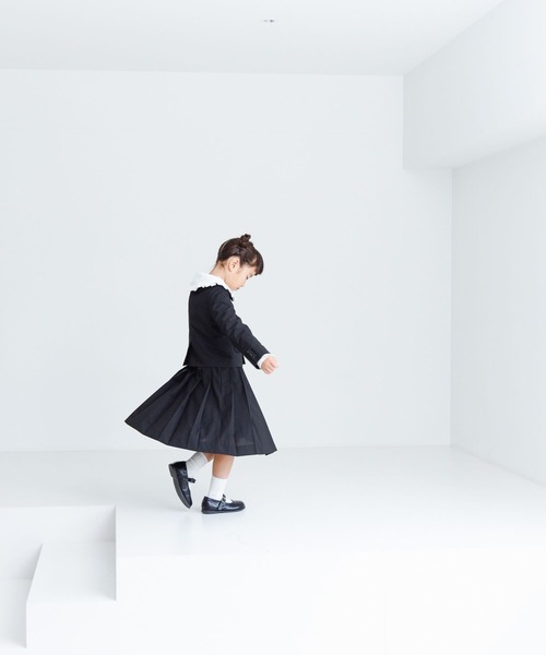 LOWRYS FARM（ローリーズファーム）の「TRプリーツスカート　 986298（スカート・キッズ・グレー/ブラック/ネイビー・130cm/120cm）」の14枚目の写真