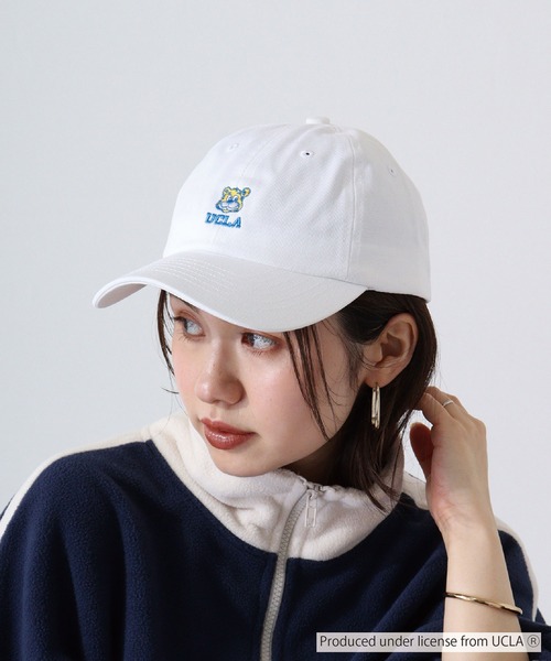 UCLA（ユーシーエルエー）の「LOW CAP UCLA2（キャップ・メンズ・ホワイト/ブラック・FREE）」の7枚目の写真