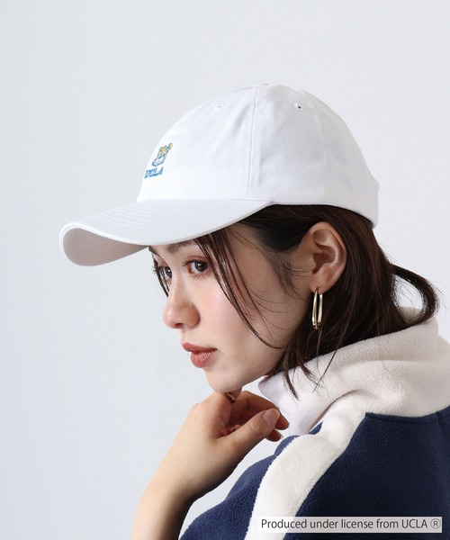 UCLA（ユーシーエルエー）の「LOW CAP UCLA2（キャップ・メンズ・ホワイト/ブラック・FREE）」の9枚目の写真