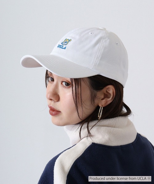 UCLA（ユーシーエルエー）の「LOW CAP UCLA2（キャップ・メンズ・ホワイト/ブラック・FREE）」の8枚目の写真