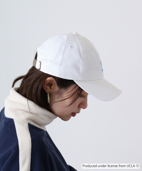 UCLA（ユーシーエルエー）の「LOW CAP UCLA2（キャップ・メンズ・ホワイト/ブラック・FREE）」の12枚目の写真