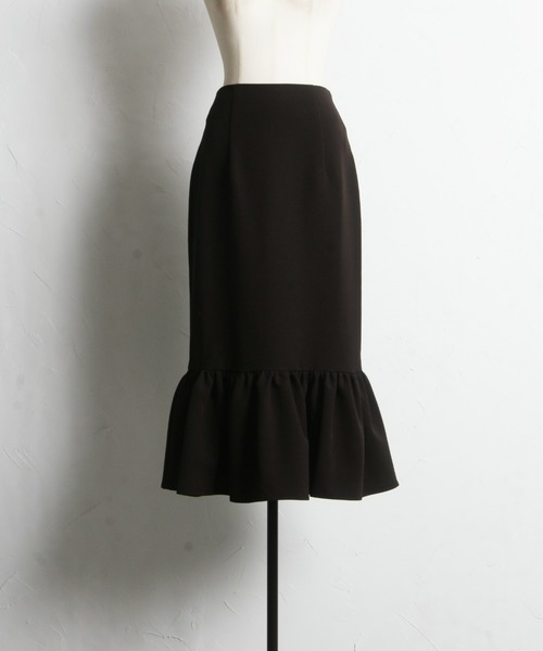 セール】ペプラムフリルタイトスカート（スカート）｜&. NOSTALGIA