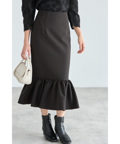 セール】ペプラムフリルタイトスカート（スカート）｜&. NOSTALGIA