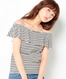 Another Edition | シャーリングテレコノースリーブ/AEBC　シャーリングテレコNSL(Tシャツ/カットソー)