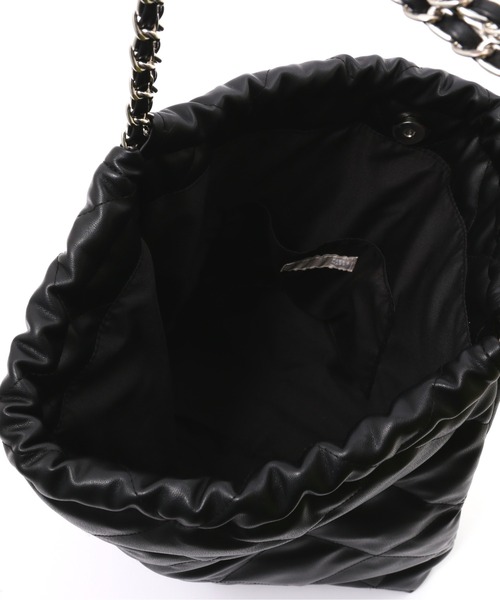 FREE'S MART（フリーズマート）の「◆キルティングA4トート（トートバッグ・レディース・ホワイト/ブラック・ﾌﾘ-）」の18枚目の写真