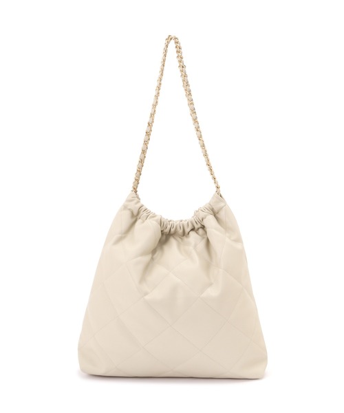 FREE'S MART（フリーズマート）の「◆キルティングA4トート（トートバッグ・レディース・ホワイト/ブラック・ﾌﾘ-）」の19枚目の写真