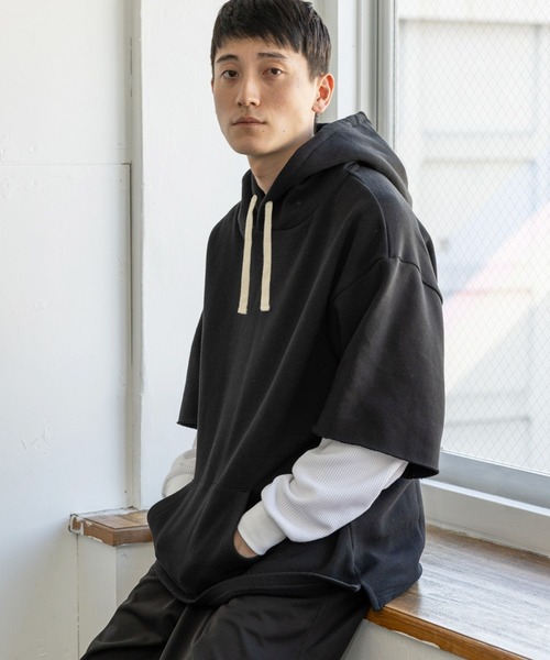 niko and...（ニコアンド）の「プルオーバーパーカー（パーカー・メンズ・グレー・MEDIUM）」の3枚目の写真