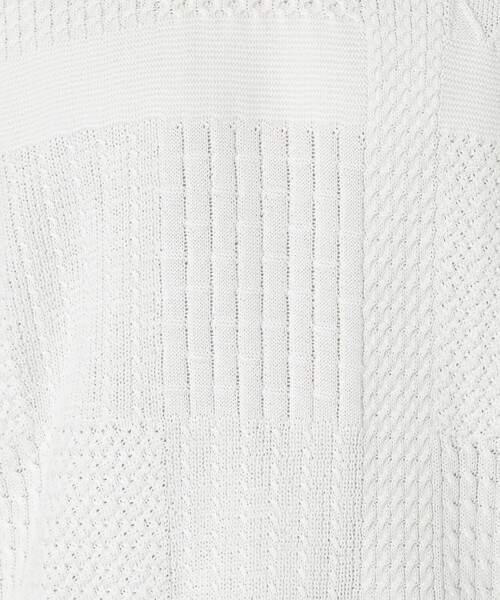 BLACK LABEL CRESTBRIDGE（ブラックレーベル・クレストブリッジ）の「テクスチャーミックスシャドーチェックニット（ニット/セーター・メンズ・ピンク系その他3/ライトグレー/オフホワイト/ブルー系その他4・M/L/XL）」の11枚目の写真