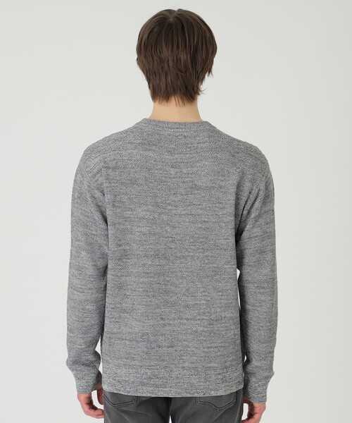 BLACK LABEL CRESTBRIDGE（ブラックレーベル・クレストブリッジ）の「テクスチャーミックスシャドーチェックニット（ニット/セーター・メンズ・ピンク系その他3/ライトグレー/オフホワイト/ブルー系その他4・M/L/XL）」の13枚目の写真