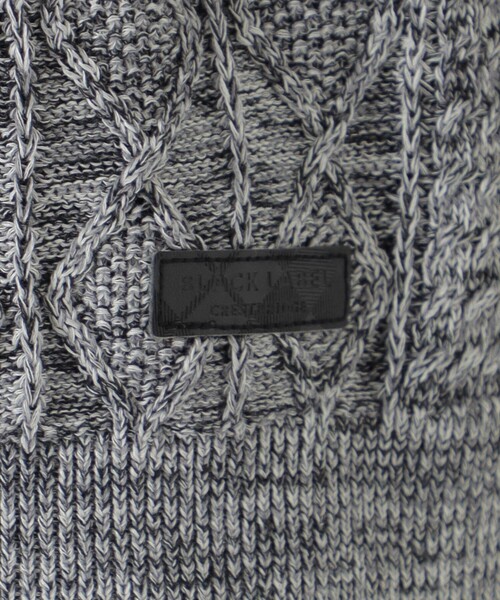 BLACK LABEL CRESTBRIDGE（ブラックレーベル・クレストブリッジ）の「テクスチャーミックスシャドーチェックニット（ニット/セーター・メンズ・ピンク系その他3/ライトグレー/オフホワイト/ブルー系その他4・M/L/XL）」の17枚目の写真