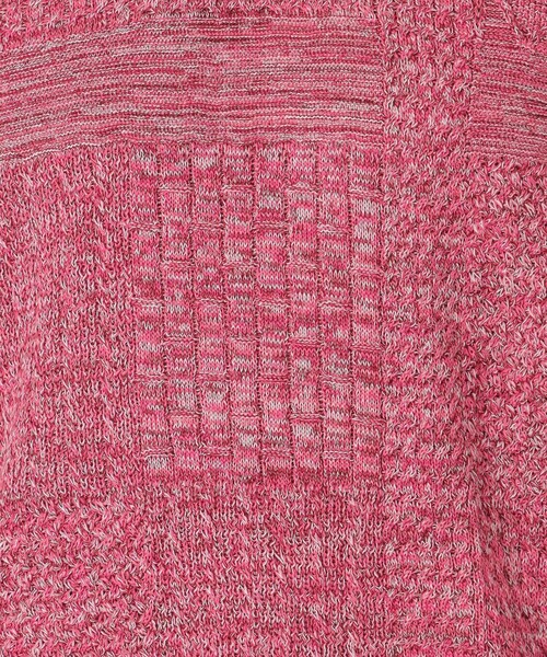 BLACK LABEL CRESTBRIDGE（ブラックレーベル・クレストブリッジ）の「テクスチャーミックスシャドーチェックニット（ニット/セーター・メンズ・ピンク系その他3/ライトグレー/オフホワイト/ブルー系その他4・M/L/XL）」の21枚目の写真