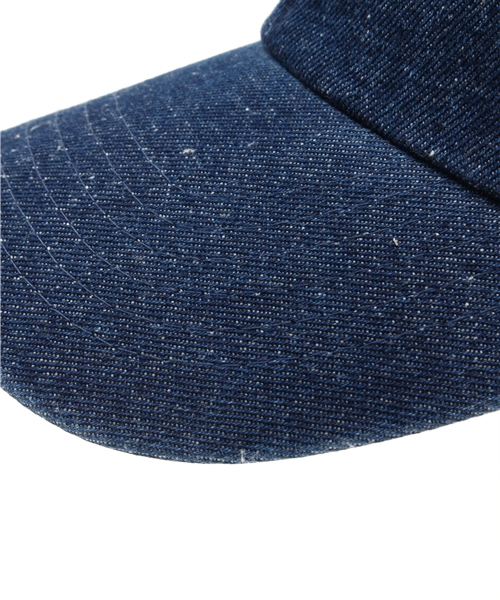 ROUND HOUSE（ラウンドハウス）の「ROUND HOUSE WASHED DENIM BB CAP（キャップ・メンズ・ネイビー/サックスブルー/ブラック・FREE）」の9枚目の写真