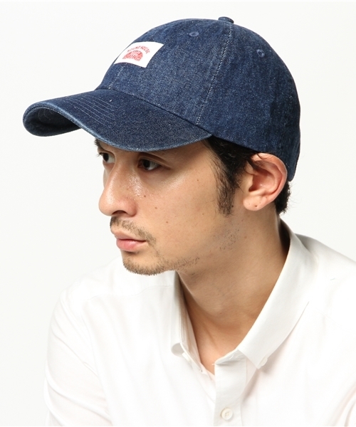 ROUND HOUSE（ラウンドハウス）の「ROUND HOUSE WASHED DENIM BB CAP（キャップ・メンズ・ネイビー/サックスブルー/ブラック・FREE）」の6枚目の写真