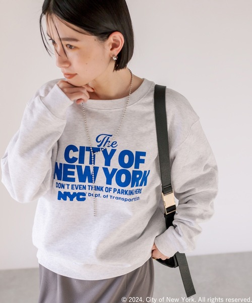 新品　NYC × GOOD ROCK SPEED/ロゴ スエット goodrock speed/グッドロックスピード】別注NYCロゴスウェット
