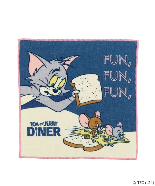 Tom＆Jerry（トムアンドジェリー）の「【公式】トムとジェリー　ハンドタオル（タオル・レディース・B/A/C・FREE）」の3枚目の写真