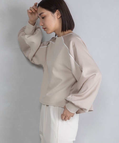 セール】パイピングブラウス（シャツ/ブラウス）｜MARECHAL TERRE  