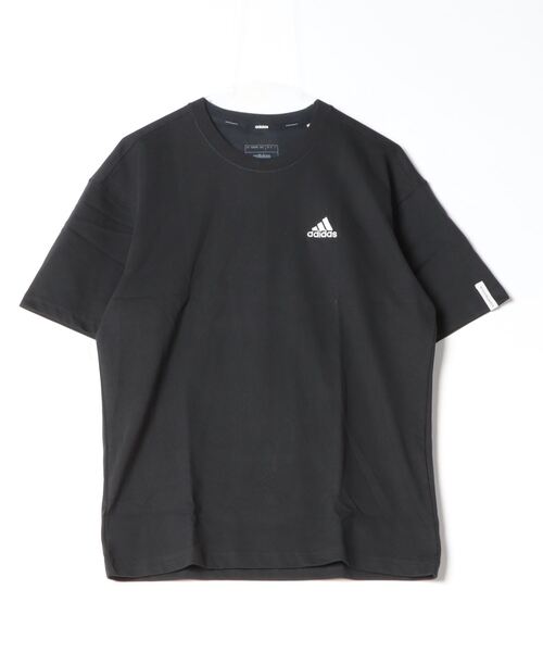 adidas（アディダス）の「アディダス adidas M ESS+ SL Tシャツ（Tシャツ/カットソー・メンズ・ブラック/ホワイト・LL/3L/S/M/L）」の2枚目の写真