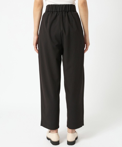 saloon（サルーン）の「SALOON(サルーン)/ 《新色登場》 T/Rライトツイルパンツ【手洗い可】（スラックス・レディース・グレー/ブラック/ライトブルー・FREE）」の15枚目の写真