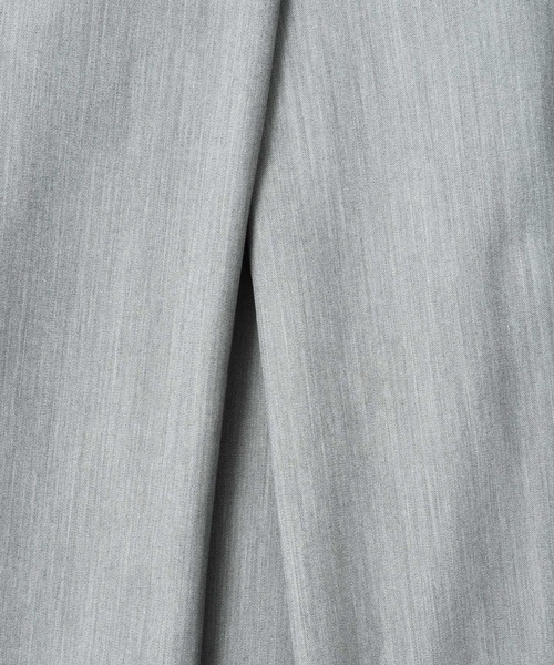 saloon（サルーン）の「SALOON(サルーン)/ 《新色登場》 T/Rライトツイルパンツ【手洗い可】（スラックス・レディース・グレー/ブラック/ライトブルー・FREE）」の20枚目の写真