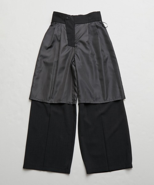 ROPE' PICNIC（ロペピクニック）の「【ご好評につき追加生産】麻調シアーハイウエストワイドパンツ/セットアップ対応・UVカット（その他パンツ・レディース・チャコールグレー/ダークブラウン/ベージュ/ブルー系その他4・36/38/40）」の12枚目の写真