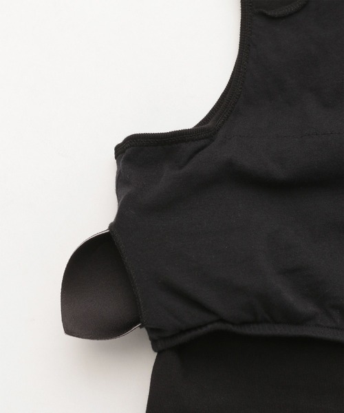 Healthknit（ヘルスニット）の「【e/rm・セレクト】Healthknit(ヘルスニット)クロップドタンクトップ（タンクトップ・レディース・ブラック/オフホワイト・FREE）」の17枚目の写真