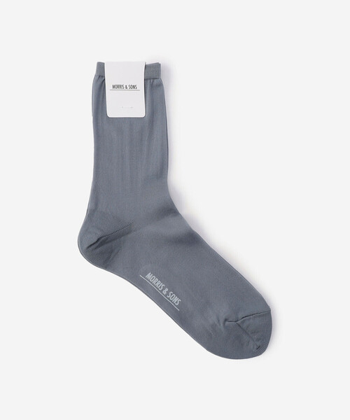 Morris & Sons(モリスアンドサンズ)の「MORRIS & SONS | シアーソックス WOMEN(ソックス/靴下・レディース・ブラック/ライトブルー/オリーブ・WOMENS)」の3枚目の写真
