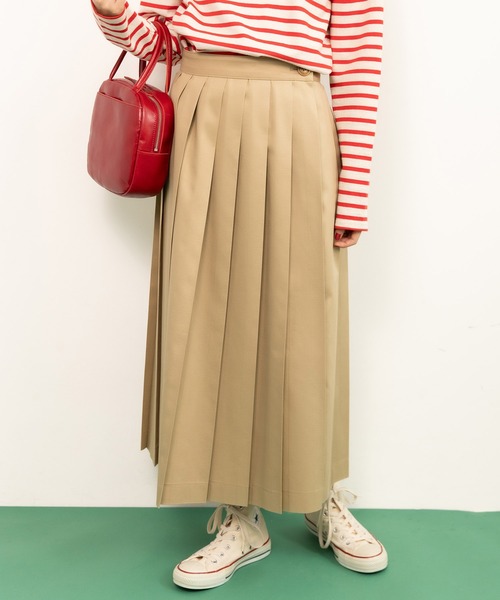 週末限定値下げ CHILD WOMAN ウールプリーツスカート - メルカリ